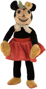 MINNIE MOUSE TOP OF THE LINE DEAN'S RAG BOOK DOLL.