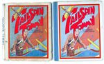 "TAILSPIN TOMMY" CUPPLES & LEON COMIC STRIP REPRINT BOOK WITH DUST JACKET.