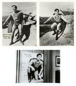 SUPERMAN ACTOR KIRK ALYN SIGNED PHOTO LOT.