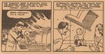 SUPERMAN 1940 "DES MOINES REGISTER" NEWSPAPER DAILY STRIP DEBUT PAGE.