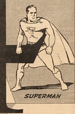 "ST. LOUIS POST-DISPATCH" 1939 NEWSPAPER AD FOR "4 NEW ADVENTURE STRIPS" DEBUT WITH SUPERMAN.