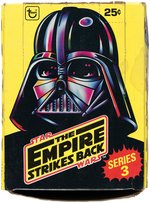 "STAR WARS: THE EMPIRE STRIKES BACK" TOPPS SERIES 3 FULL GUM CARD DISPLAY BOX.