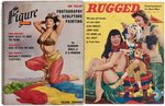 BETTIE PAGE MEN'S MAGAZINE PAIR & LINGERIE CATALOG.