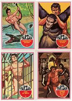 "TARZAN" PHILADELPHIA CHEWING GUM CORP. CARD SET.