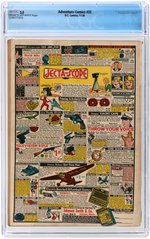 "ADVENTURE COMICS" #32 NOVEMBER 1938 CGC 2.5 GOOD+.