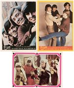 "THE MONKEES" DONRUSS COLOR SERIES GUM CARD SETS TRIO.