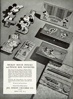 RARE FIRST "MICKEY MOUSE MERCHANDISE" RETAILER'S 1934 CATALOG WITH ENVELOPE.