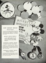 RARE FIRST "MICKEY MOUSE MERCHANDISE" RETAILER'S 1934 CATALOG WITH ENVELOPE.