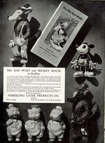 RARE FIRST "MICKEY MOUSE MERCHANDISE" RETAILER'S 1934 CATALOG WITH ENVELOPE.