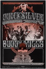 BILL GRAHAM CONCERT POSTER BG-249 FEATURING QUICKSILVER MESSENGER SERVICE.