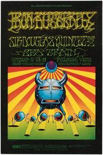 BILL GRAHAM CONCERT POSTER BG-141 FEATURING IRON BUTTERFLY.