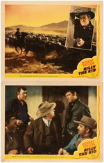 ROBERT TAYLOR "BILLY THE KID" LOBBY CARD SET.