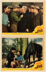 ROBERT TAYLOR "BILLY THE KID" LOBBY CARD SET.