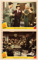 MICKEY ROONEY "THE HUMAN COMEDY" LOBBY CARD SET.