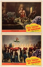 SABU "THE THIEF OF BAGDAD" LOBBY CARD LOT.