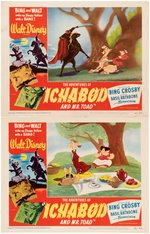 "THE ADVENTURES OF ICHABOD AND MISTER TOAD" LOBBY CARD LOT.