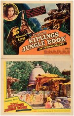 SABU "JUNGLE BOOK" LOBBY CARD SET.