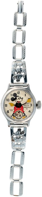 "INGERSOLL MICKEY MOUSE WRIST WATCH" BOXED FALL 1937 VERSION.