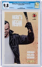 "WALKING DEAD: HERE'S NEGAN PREVIEW" #NN APRIL 2017 CGC 9.8 NM/MINT.