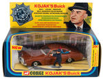 "KOJAK BUICK CORGI" BOXED SET.