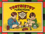 "TOOTSIETOY FURNITURE" BOXED SET DINING ROOM.