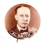 "AL SMITH" STRIKING SEPIA REAL PHOTO.