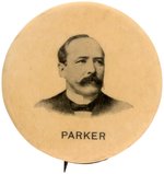 "PARKER" BOLD 1904 PORTRAIT BUTTON.