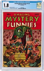 "AMAZING MYSTERY FUNNIES" VOL. 2 #5 MAY 1939 CGC 1.8 GOOD-.