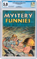 "AMAZING MYSTERY FUNNIES" VOL. 2 #4 APRIL 1939 CGC 5.0 VG/FINE.