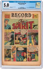 "SPIRIT SECTION" #NN JUNE 9, 1940 CGC 5.0 VG/FINE (FIRST EBONY).