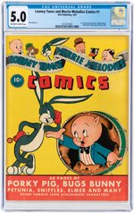 "LOONEY TUNES AND MERRIE MELODIES COMICS" #1 CGC 5.0 VG/FINE.