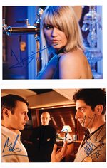 JAMES BOND "CASINO ROYALE" SIGNED PHOTO LOT - CAMPBELL/SINCLAIR/MILICEVIC/MIKKELSEN/ABKARIAN/SCHICK.