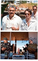 JAMES BOND "QUANTUM OF SOLACE" SIGNED PHOTO LOT - DENCH/AMALRIC/CUERVO.