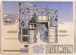 TOYBIZ 1989 BATMAN BATCAVE SEALED IN BOX.