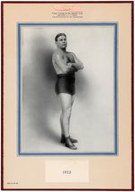 JIM THORPE AND OTHER TOP ATHLETES SAMPLE CALENDAR TRIO.