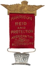 HARRISON/REID 1892 RIBBON WITH TOP HAT HANGER.