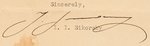 HELICOPTER PIONEER IGOR SIKORSKY SIGNED LETTER.