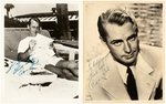 ALAN LADD SIGNED PHOTO LOT.