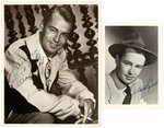 ALAN LADD SIGNED PHOTO LOT.