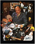 VOICE ACTING LEGEND MEL BLANC SIGNED TRIO.