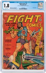 "FIGHT COMICS" #3 MARCH 1940 CGC 1.8 GOOD-.