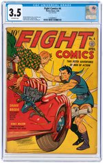 "FIGHT COMICS" #4 APRIL 1940 CGC 3.5 VG-.