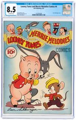 "LOONEY TUNES AND MERRIE MELODIES COMICS" #4 FEBRUARY 1942 CGC 8.5 VF+.