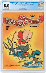 "LOONEY TUNES AND MERRIE MELODIES COMICS" #7 MAY 1942 CGC 8.0 VF.