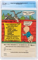 "LOONEY TUNES AND MERRIE MELODIES COMICS" #7 MAY 1942 CGC 8.0 VF.