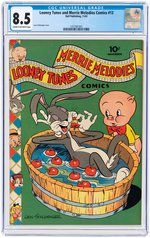 "LOONEY TUNES AND MERRIE MELODIES COMICS" #13 NOVEMBER 1942 CGC 8.5 VF+.