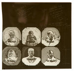 UNIVERSAL MONSTERS BUTTON TRANSPARENCIES PAIR .