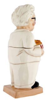 "KENTUCKY FRIED CHICKEN - COL. SANDERS" LIMITED EDITION FIGURAL COOKIE JAR.