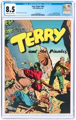 FOUR COLOR #101 MARCH 1946 CGC 8.5 VF+ (TERRY AND THE PIRATES).