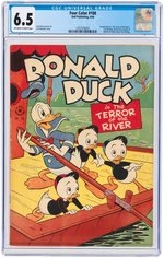 FOUR COLOR #108 APRIL 1946 CGC 6.5 FINE+ (DONALD DUCK).